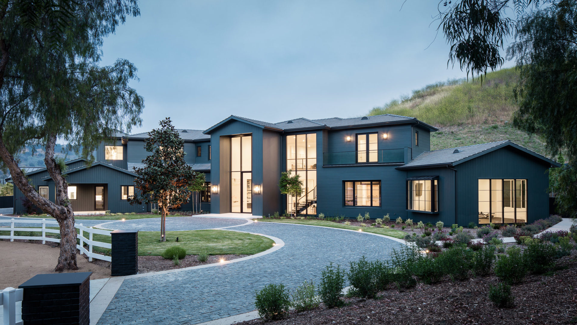 Curtain Wall — Evening Exterior